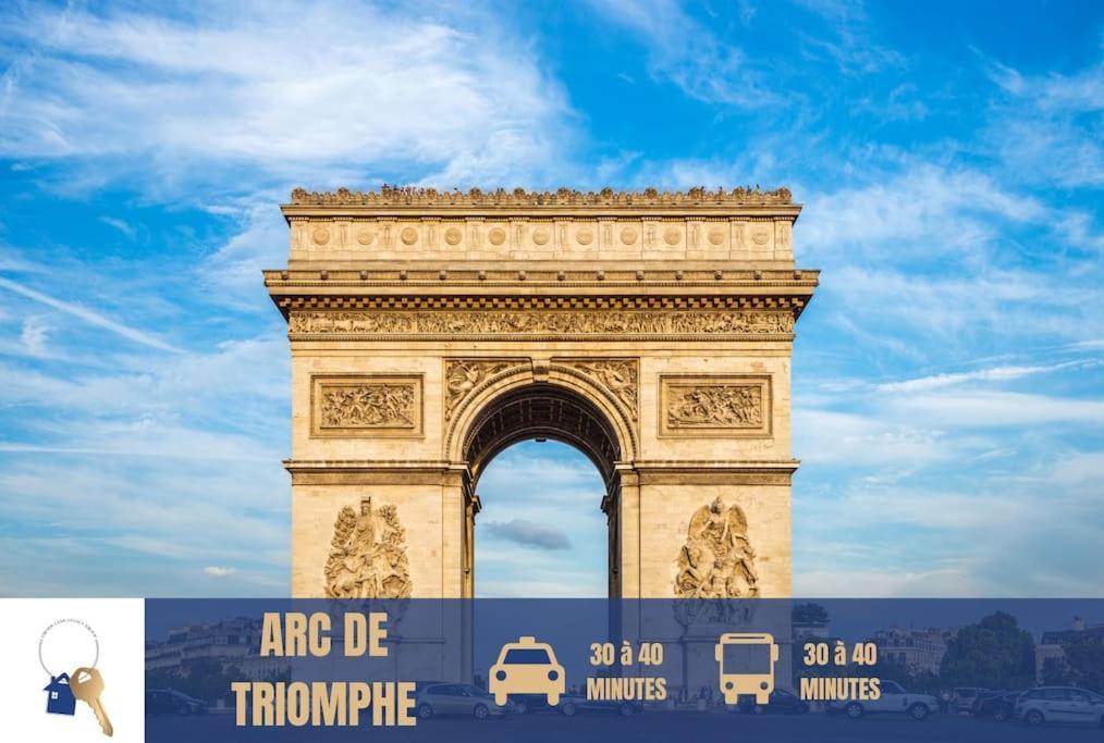 Апартаменти 9 Min From Chateau De Vincennes - Paris & Disney Сен-Моріс Екстер'єр фото