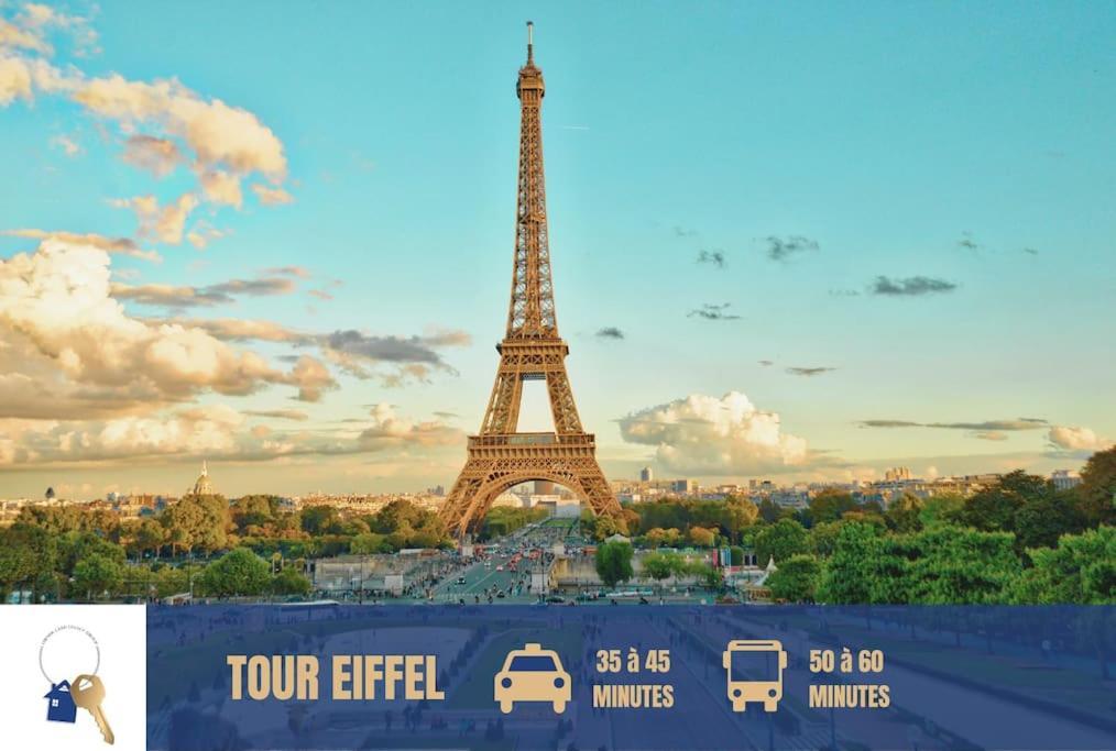 Апартаменти 9 Min From Chateau De Vincennes - Paris & Disney Сен-Моріс Екстер'єр фото